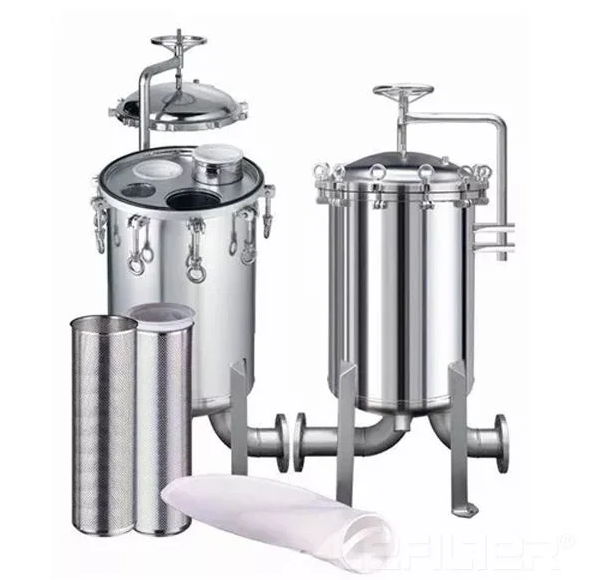 Stainless Steel Cartridge Water Filter For Wastewater Treatment 1