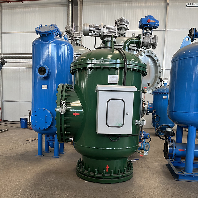 Application of self-cleaning filters in the industrial field