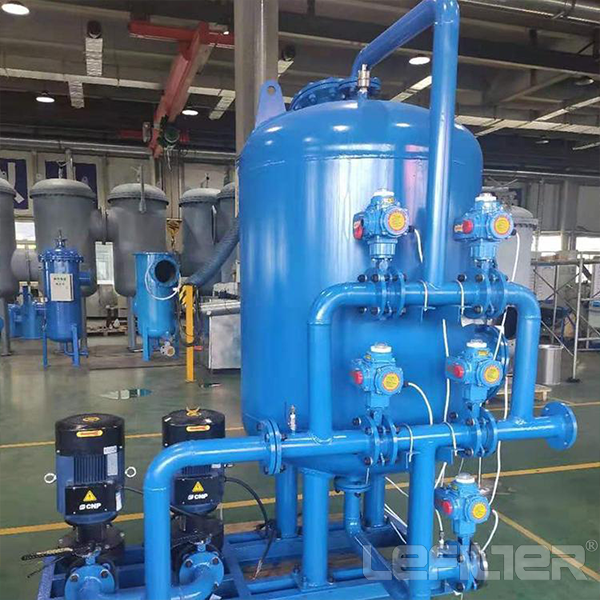 Medium quartz sand filter for deep water filtration treatment 4