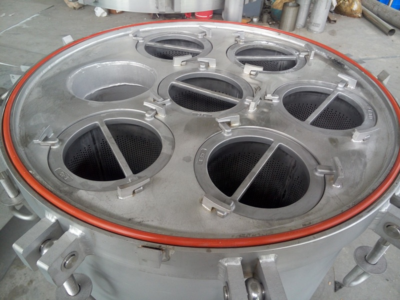 Multi-bag filter equipment Fully automatic stainless steel single bag filter Support customization