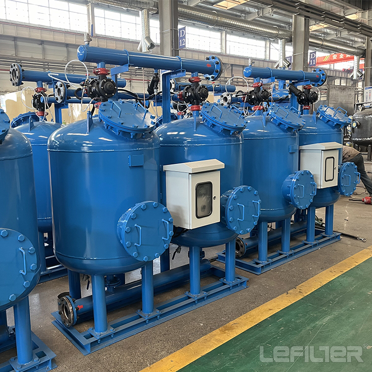 Sand Media Filters Efficient Removal of Solids Down to 20 Microns 1