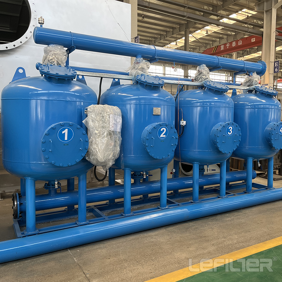 Sand Media Filters Efficient Removal of Solids Down to 20 Microns
