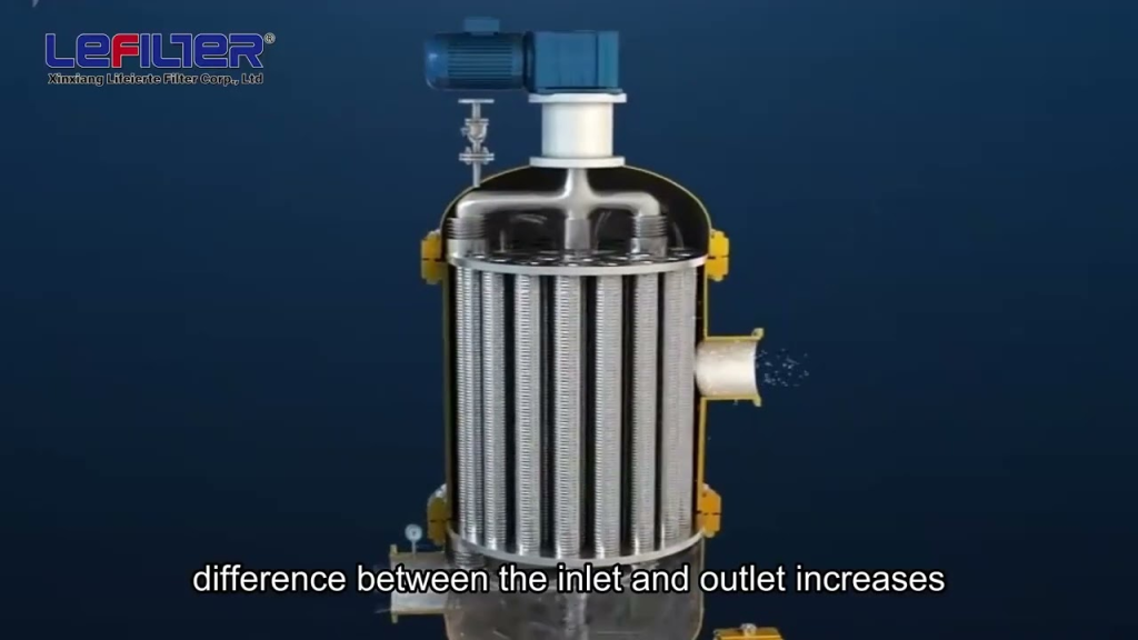 Self-cleaning multi-cartridge water filter LEFILTER pre-filtration