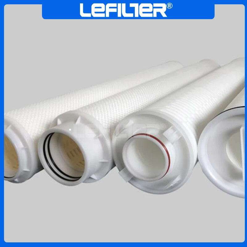 HF150PP050040E External Pressure Large Flow Water Filter Element Large Flux Folded Filter Element Water Impurities Removal