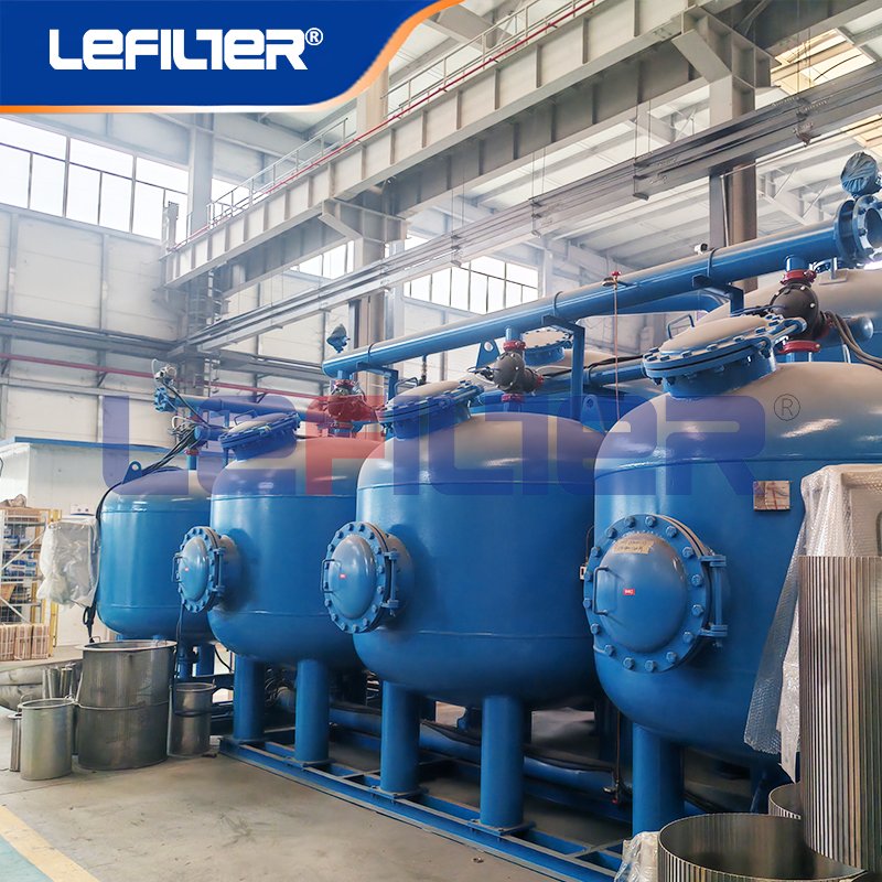 Sand filter equipment manufacturer Softened water pre-activated carbon quartz sand multi-media filter
