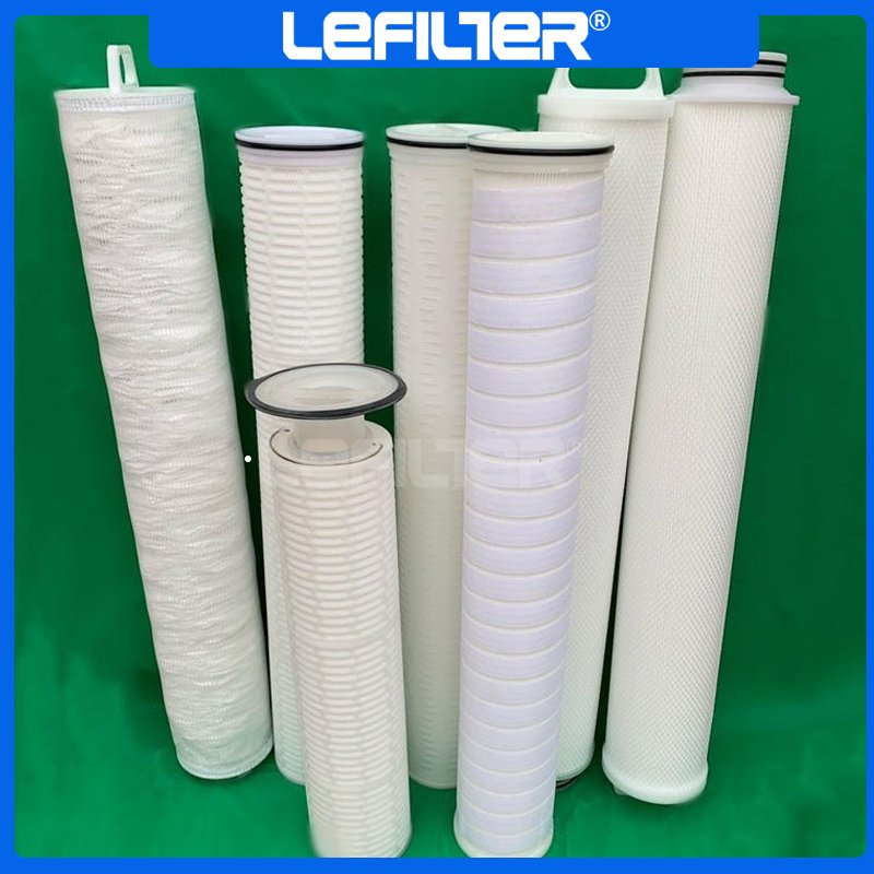 Large flow filter power plant steel chemical plant 40 inch liquid folding large flow water filter