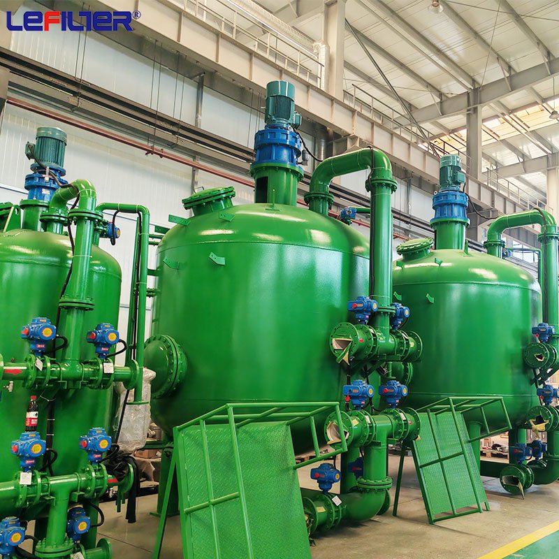 The diameter of the 304 stainless steel brush-type self-cleaning filter for the circulating water system of the steel plant can be customized