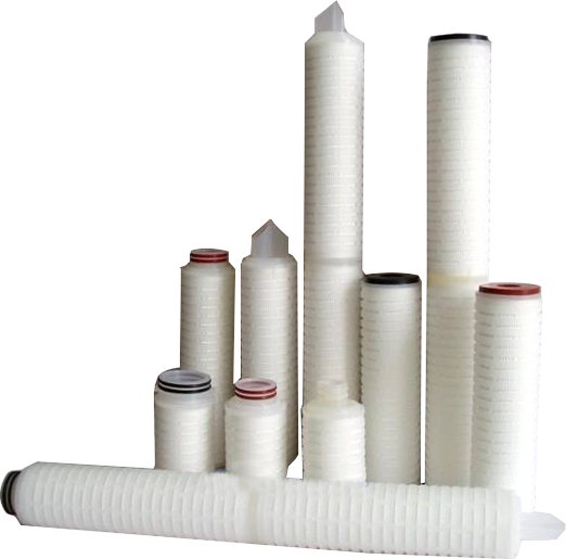 PP microporous folded filter element01